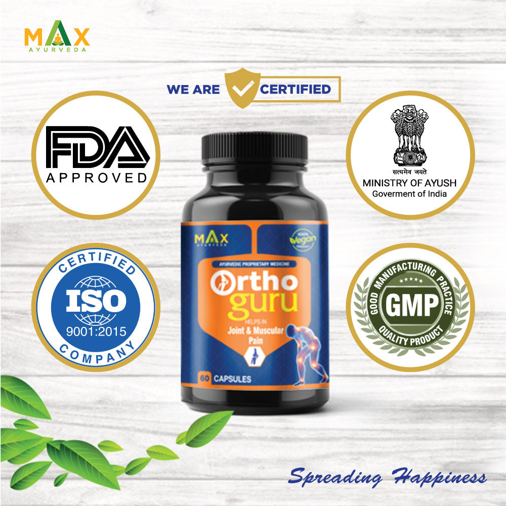 Ortho Guru Capsules for Joint & Muscular Pain