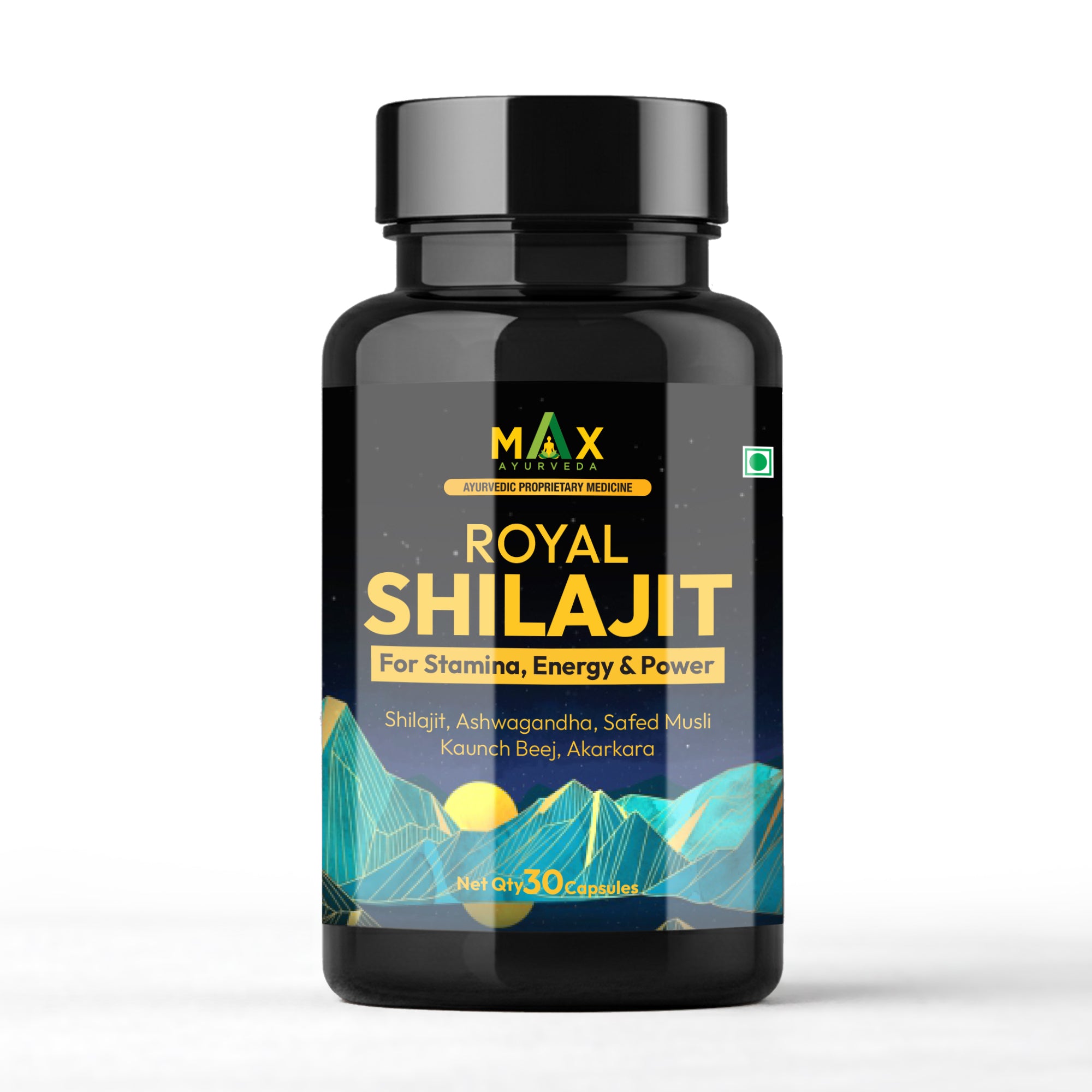 Royal Shilajit with Gold Bhasam & Kesar for Power
